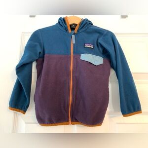 Patagonia fleece full zip sweater 3T